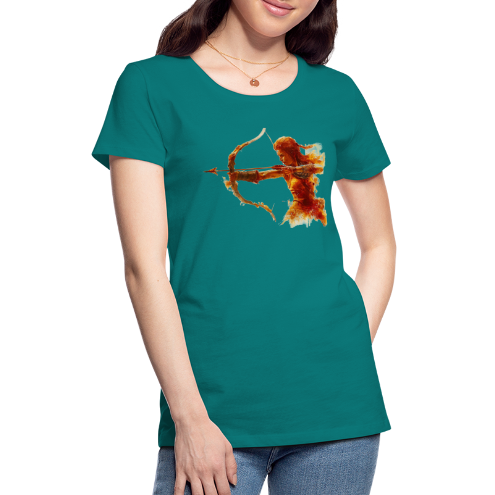 Women’s Mythical Sagittarius Premium T-Shirt - teal