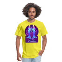 Thumbnail for Men's Neon Gemini Classic T-Shirt - yellow