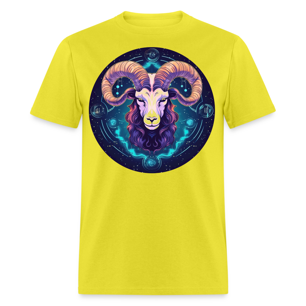 Men's Magic Capricorn Classic T-Shirt - yellow