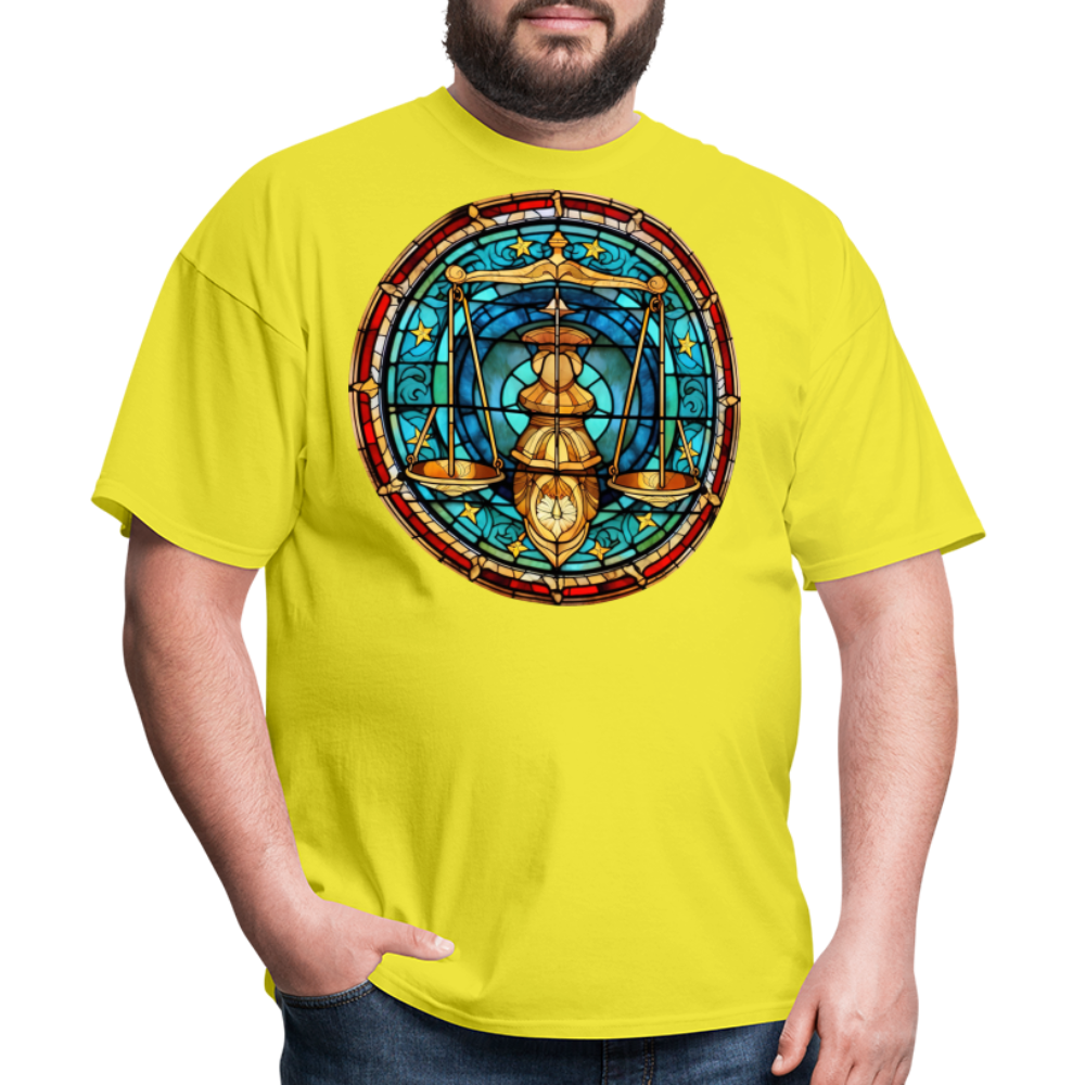 Men's Mosaic Libra Classic T-Shirt - yellow