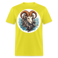 Thumbnail for Men's Symbol Capricorn Classic T-Shirt - yellow