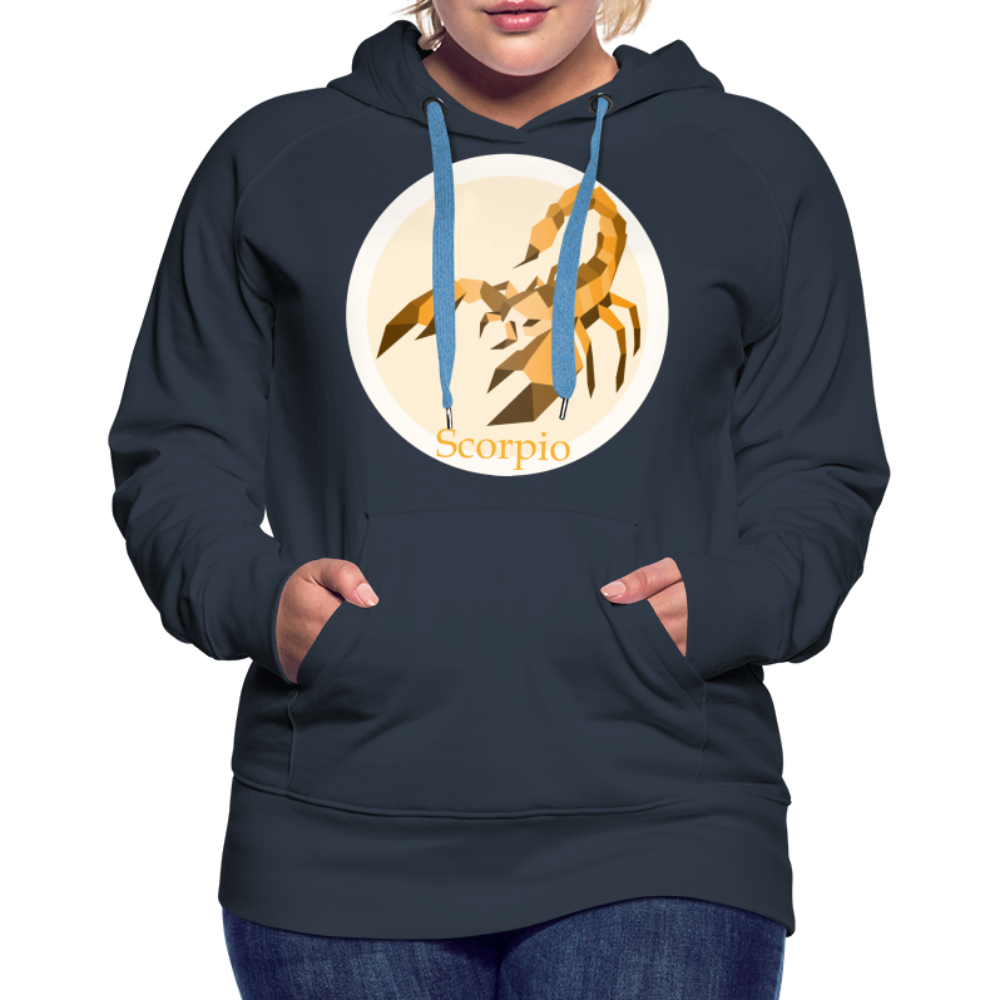 Women’s Mosaic Scorpio Premium Hoodie - navy