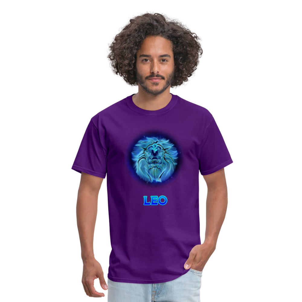 Men's Stellar Leo Classic T-Shirt - purple