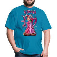 Thumbnail for Men's Astral Virgo Classic T-Shirt - turquoise