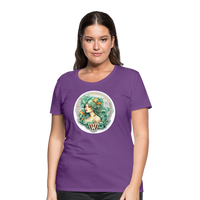 Thumbnail for Women’s Symbol Virgo Premium T-Shirt - purple