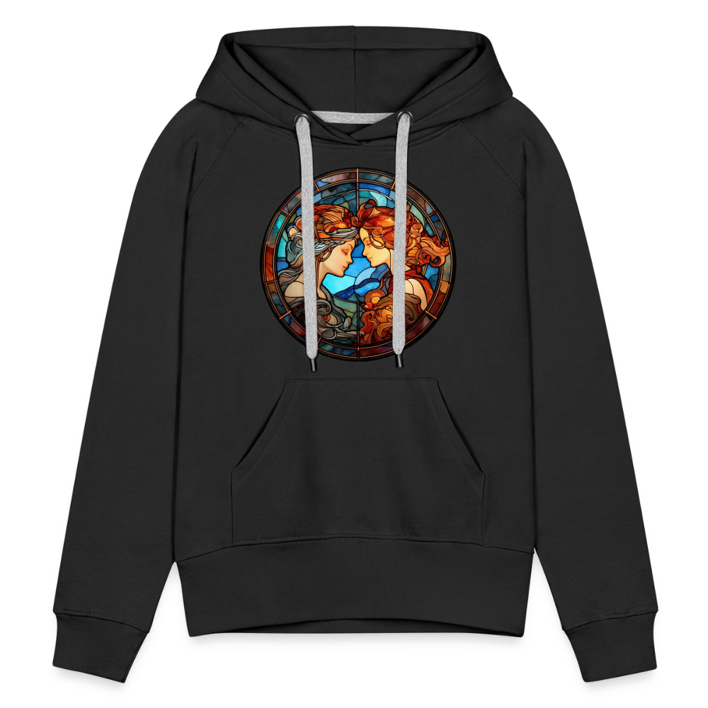 Women’s Mosaic Gemini Premium Hoodie - black