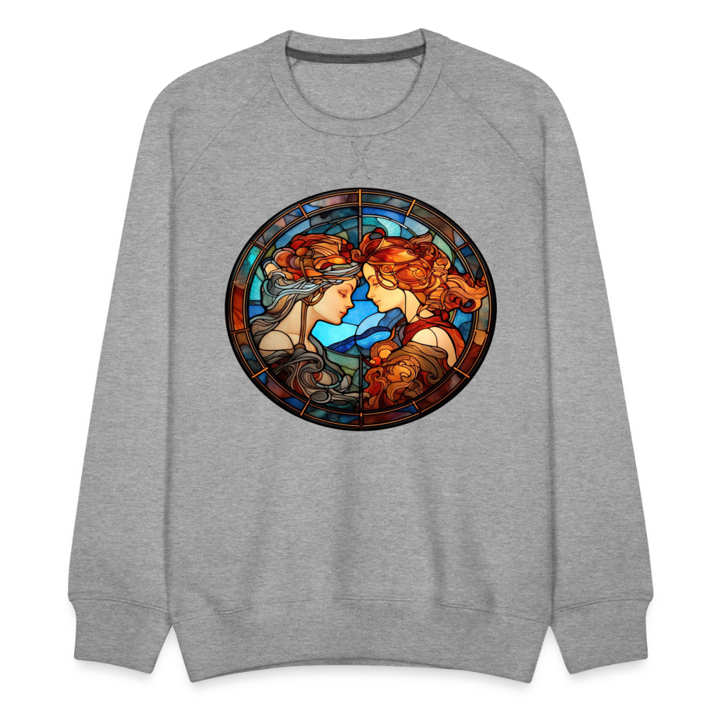 Men’s Mosaic Gemini Premium Sweatshirt - heather grey