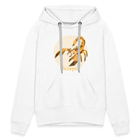 Thumbnail for Women’s Mosaic Scorpio Premium Hoodie - white