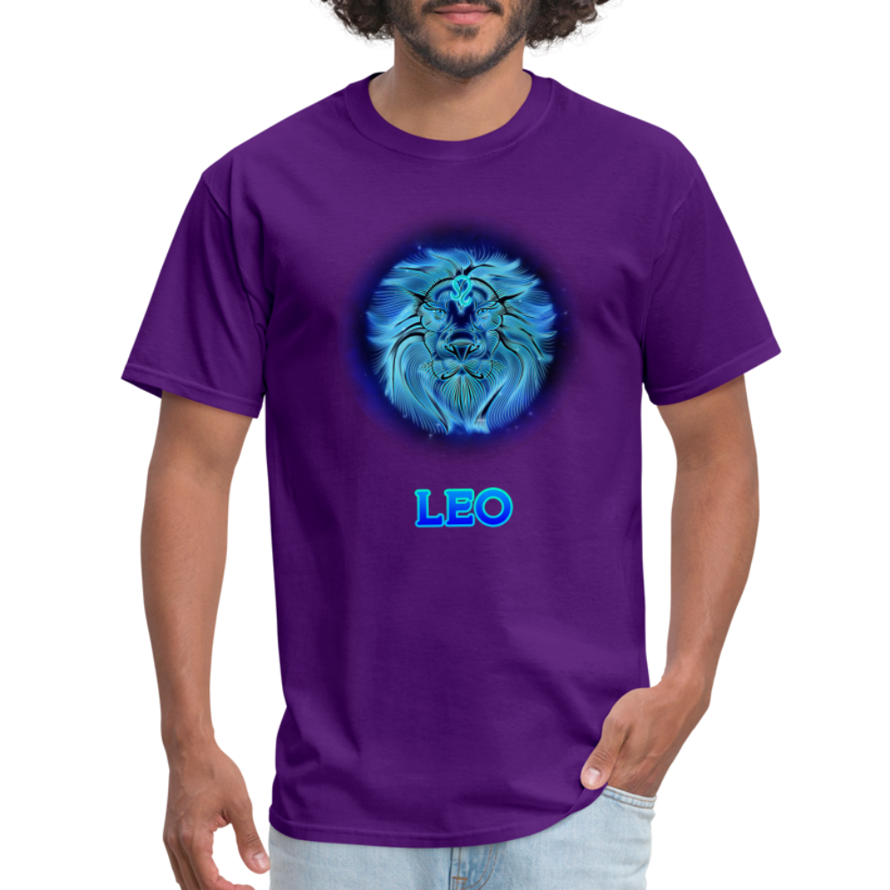 Men's Stellar Leo Classic T-Shirt - purple