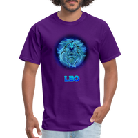 Thumbnail for Men's Stellar Leo Classic T-Shirt - purple