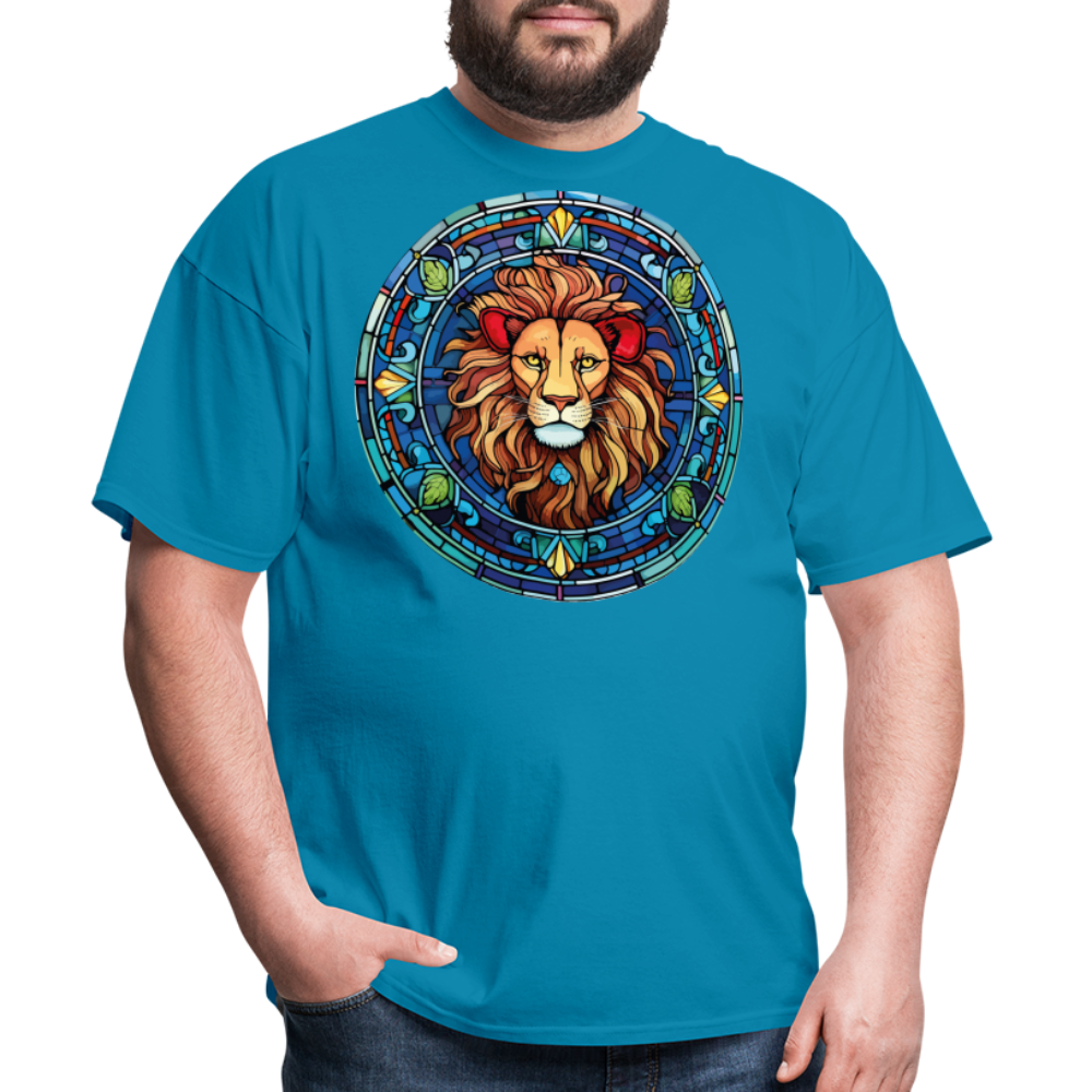 Men's Mosaic Leo Classic T-Shirt - turquoise