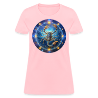 Thumbnail for Women's Symbol Scorpio T-Shirt - pink