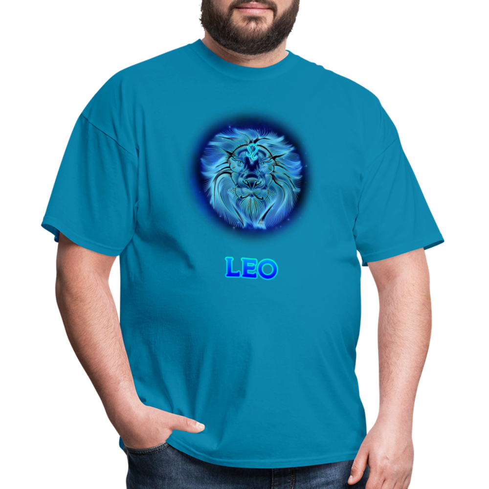 Men's Stellar Leo Classic T-Shirt - turquoise