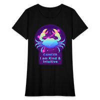 Thumbnail for Women's Neon Cancer T-Shirt - black