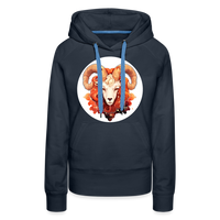 Thumbnail for Women’s Symbol Aries Premium Hoodie - navy