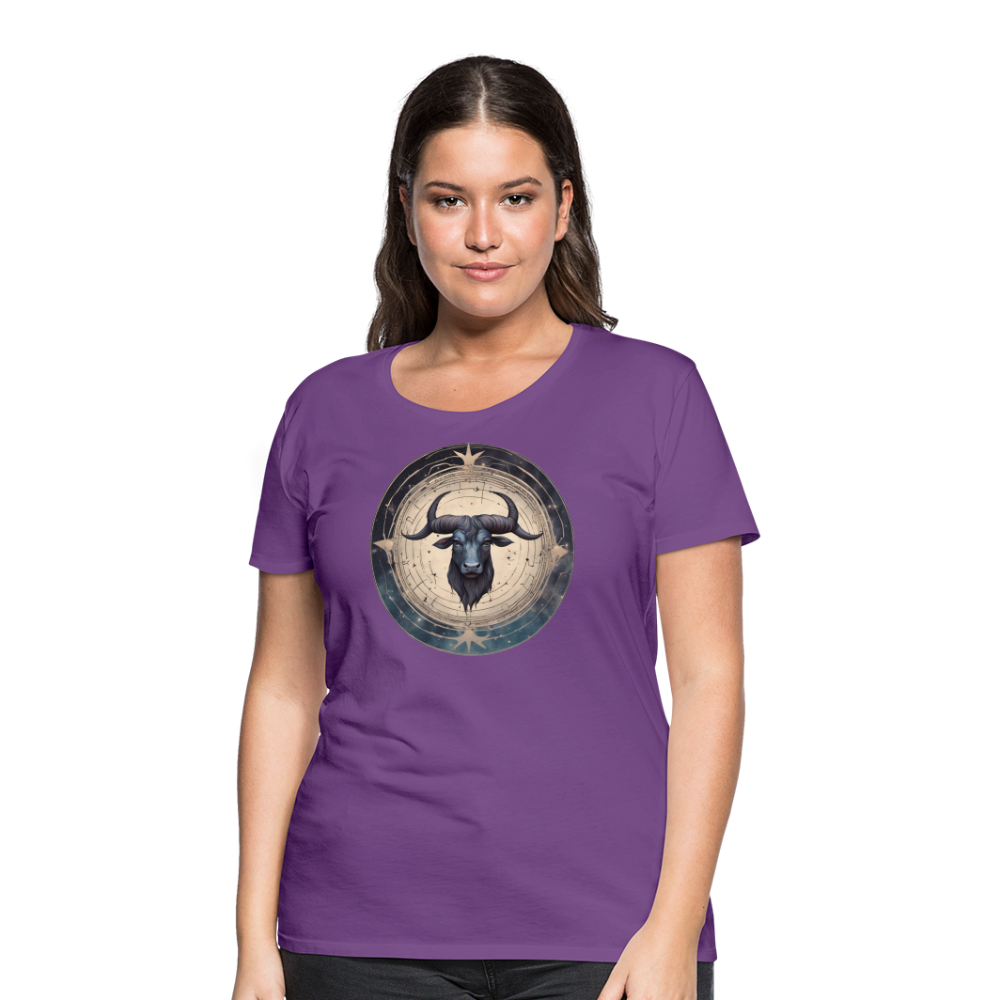 Women’s Mythical Taurus Premium T-Shirt - purple