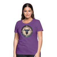 Thumbnail for Women’s Mythical Taurus Premium T-Shirt - purple