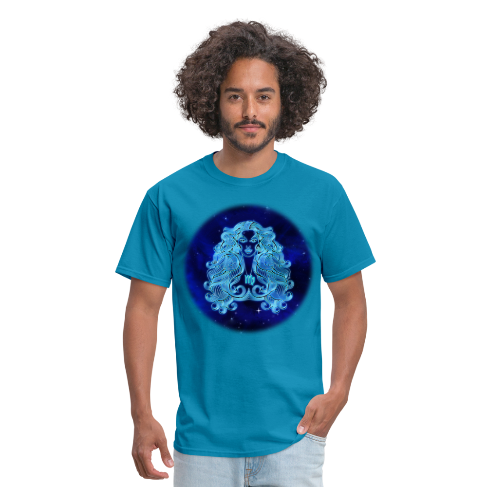 Men's Stellar Virgo Classic T-Shirt - turquoise