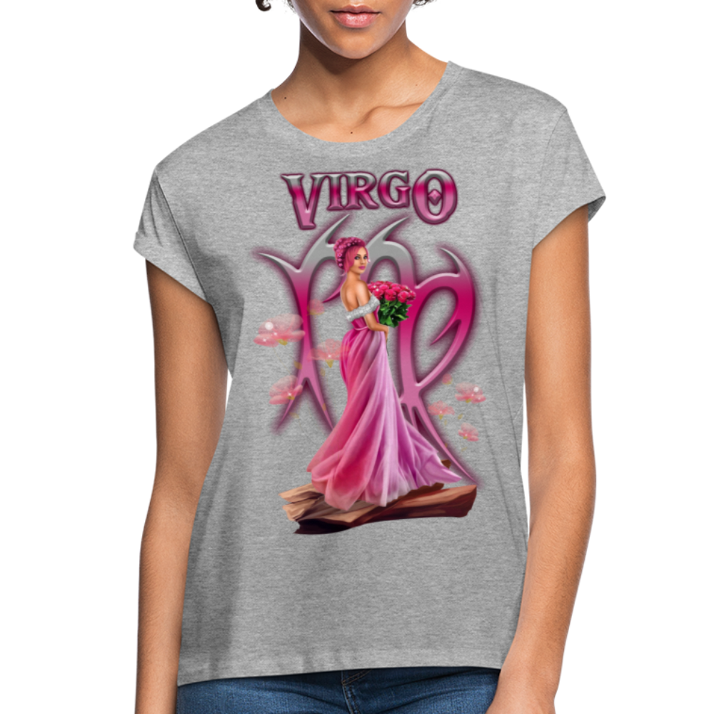 Women's Astral Virgo Relaxed Fit T-Shirt - heather gray