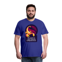 Thumbnail for Men's Glow Scorpio Premium T-Shirt - royal blue