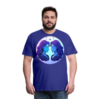 Thumbnail for Men's Magic Gemini Premium T-Shirt - royal blue