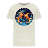 Thumbnail for Men's Magic Pisces Premium T-Shirt - heather oatmeal