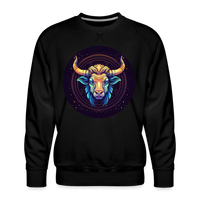 Thumbnail for Men’s Magic Taurus Premium Sweatshirt - black