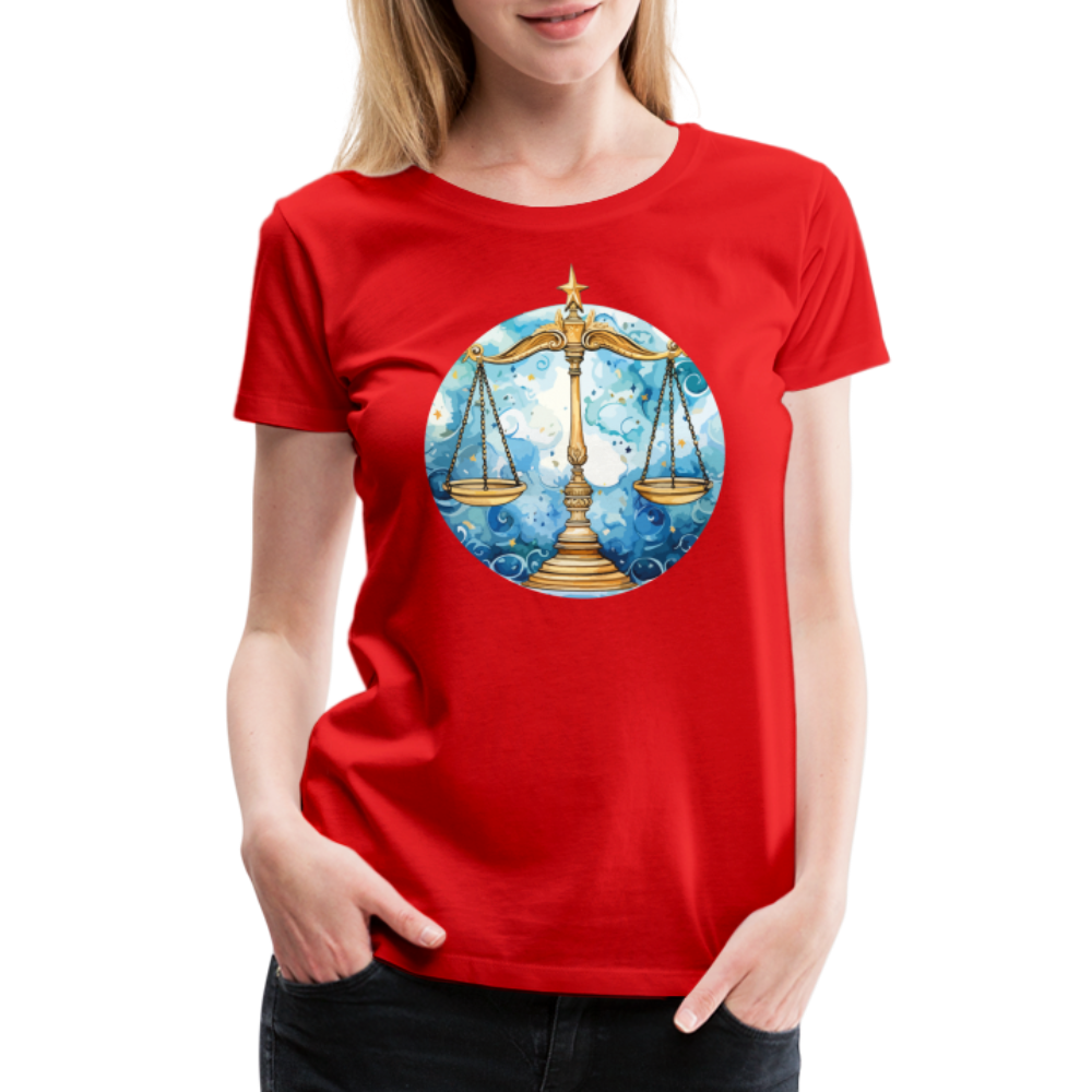 Women’sMythical Libra Premium T-Shirt - red