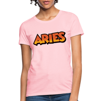 Thumbnail for Women's Aries New Design T-Shirt - pink