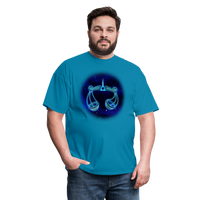 Thumbnail for Men's Stellar Libra Classic T-Shirt - turquoise