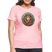 Thumbnail for Women's Mythical Virgo T-Shirt - pink