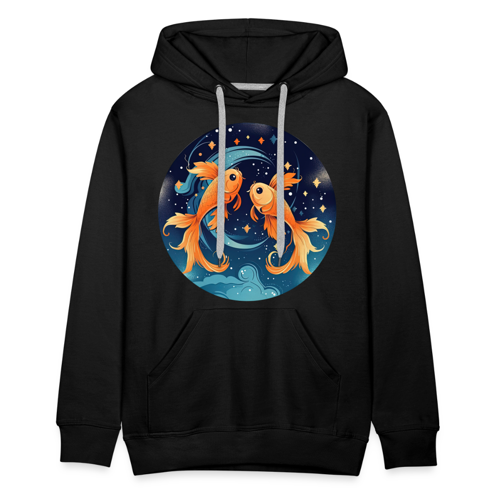 Men’s Magic Pisces Premium Hoodie - black