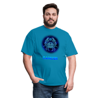 Thumbnail for Men's Stellar Cancer Classic T-Shirt - turquoise