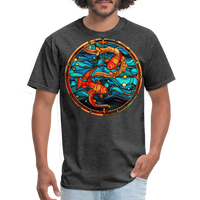 Thumbnail for Men's Mosaic Pisces Classic T-Shirt - heather black