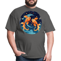 Thumbnail for Men's Magic Pisces Classic T-Shirt - charcoal