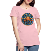 Thumbnail for Women’s Mosaic Cancer Premium T-Shirt - pink