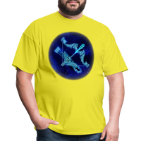 Thumbnail for Men's Stellar Sagittarius Classic T-Shirt - yellow