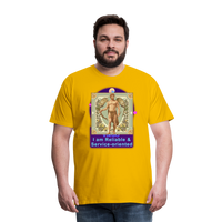 Thumbnail for Men's Mythical Virgo Premium T-Shirt - sun yellow