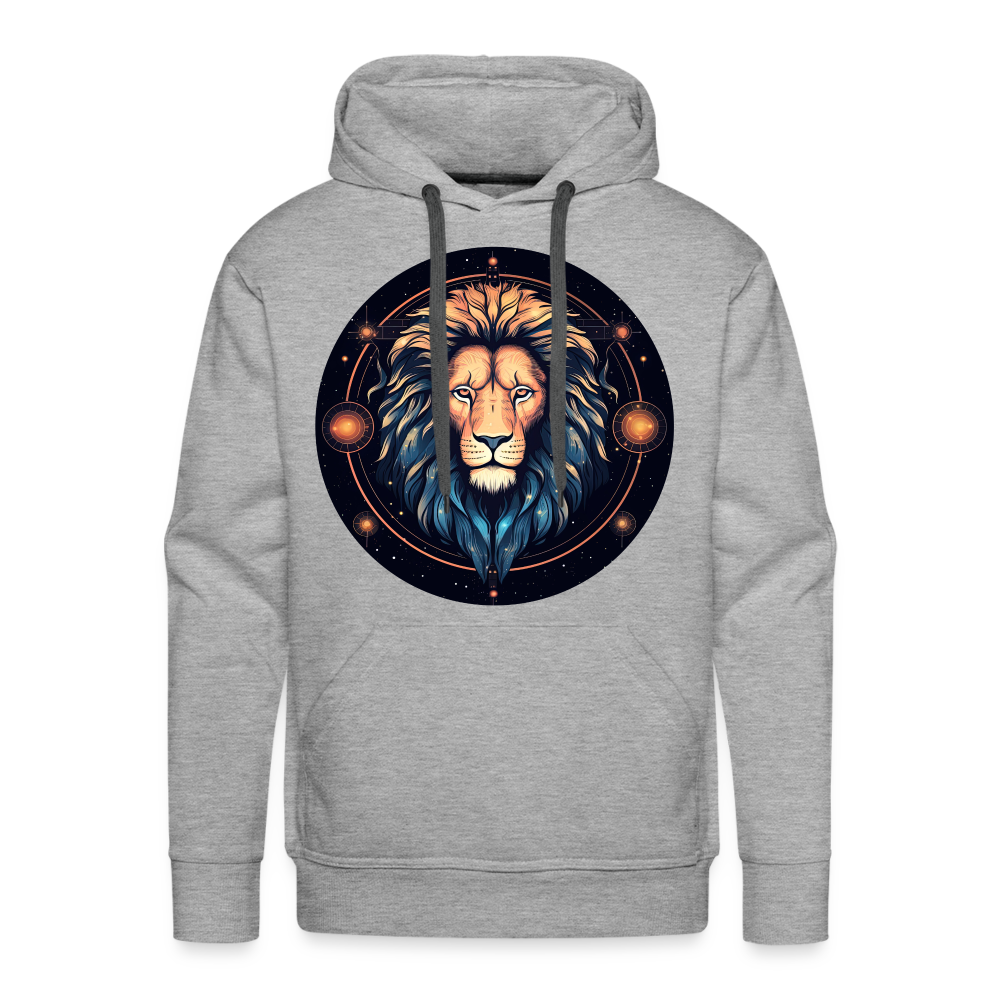 Men’s Magic Leo Premium Hoodie - heather grey