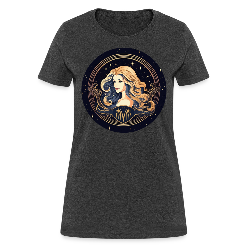 Women's Mystic Virgo T-Shirt - heather black