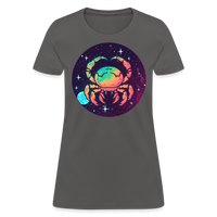 Thumbnail for Women's Mystic Cancer T-Shirt - charcoal