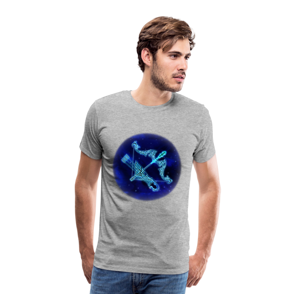 Men's Sagittarius Premium T-Shirt - heather gray