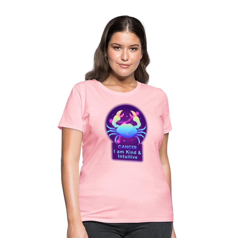 Women's Neon Cancer T-Shirt - pink