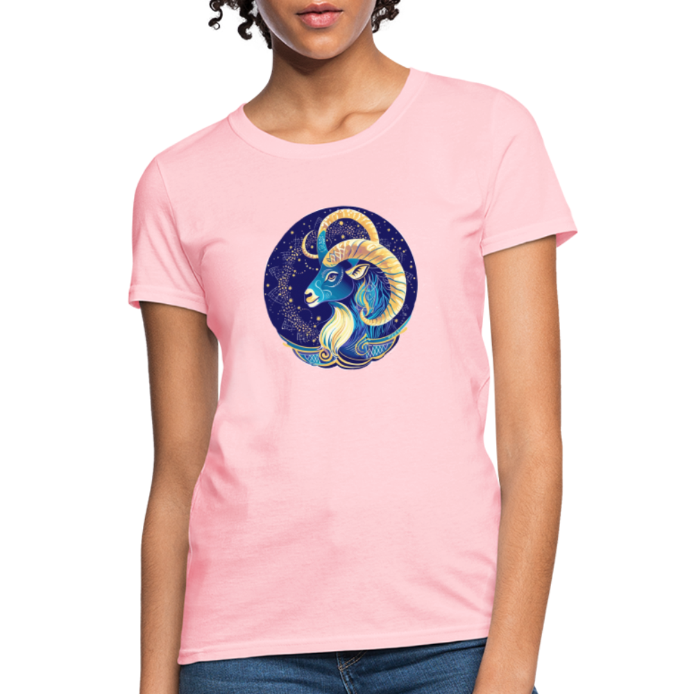 Women's Mythical Capricorn T-Shirt - pink