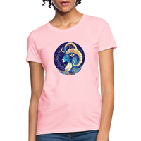 Thumbnail for Women's Mythical Capricorn T-Shirt - pink