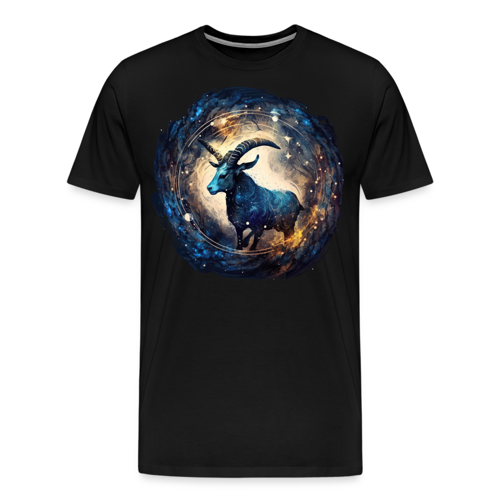 Men's Mythical Capricorn Premium T-Shirt - black