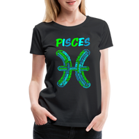 Thumbnail for Women's Power Words Pisces Premium T-Shirt - black