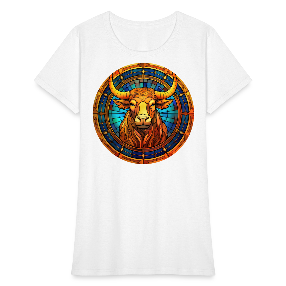 Women's Mosaic Taurus T-Shirt - white