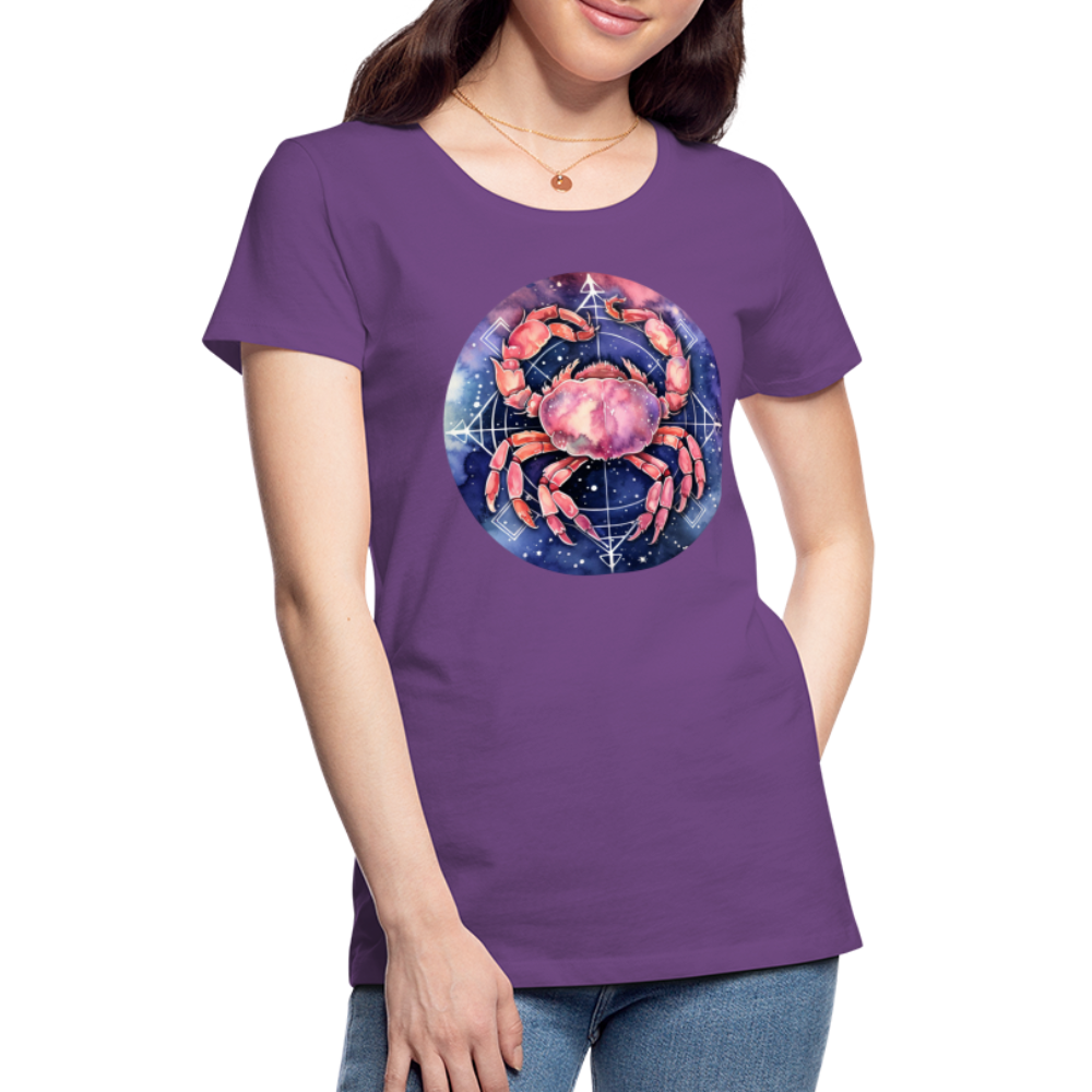 Women’s Mythical Cancer Premium T-Shirt - purple