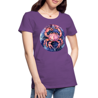 Thumbnail for Women’s Mythical Cancer Premium T-Shirt - purple